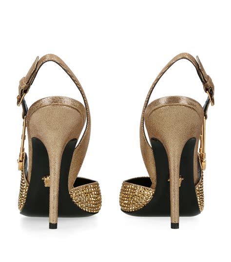 Versace Safety Pin Heels for Women 